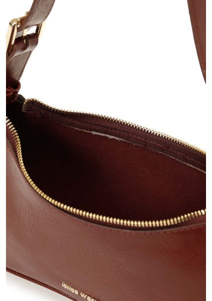 Encobag 5pr Bordo Kadın Kol Çantası