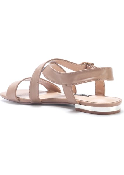 ETRINA 5FX NUDE. Kadın Düz Sandalet