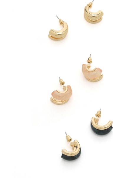 Mınnıpın 5fx Çok Renkli Kadın Küpe