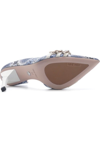 DESIRAE2 5FX Mavi Kadın Topuklu Ayakkabı