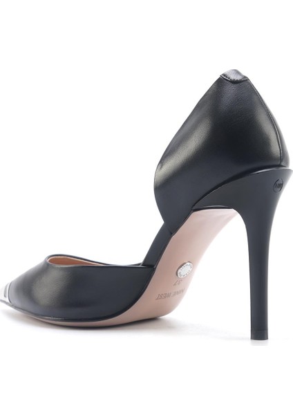 Dancına 5fx Siyah Kadın Topuklu Ayakkabı