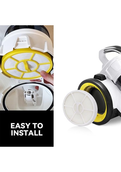 Karcher Vc3 Elektrikli Süpürge 1.198-125.0, 2.863-238.0 ile Uyumlu Filtre Yedek Parçaları - Filtre Seti Aksesuarları (Yurt Dışından) modelleri
