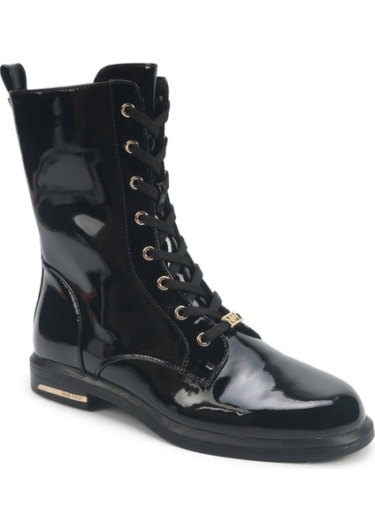 Tılmey3 5pr Siyah Kadın Düz Bot