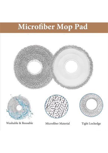 Dreame Mova P50 Pro Ultra/ P10 Pro Ultra/ P10 Ultra Elektrikli Süpürge Yedek Parçaları Fırça Hepa Filtre Paspas Bezi Toz Torbası Parçaları (Yurt Dışından) indirimleri