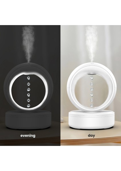 Anti-Yerçekimi Ters Su Damlacıkları Yüksek Sis Hacmi Esansiyel Yağı Aromaterapi Ortam Işığı Sprey Sessiz Nemlendirici (Yurt Dışından) modelleri