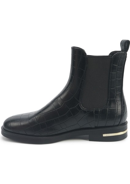 Nıca2 5pr Siyah Kadın Düz Bot