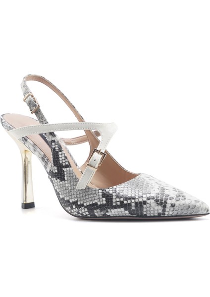 Elıana2 5fx Siyah Kadın Topuklu Ayakkabı