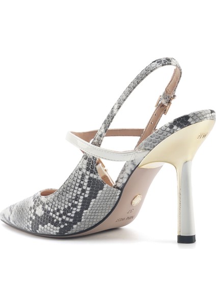 Elıana2 5fx Siyah Kadın Topuklu Ayakkabı