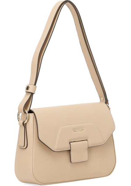 PERLETOA 5FX Bej Kadın Omuz Çantası