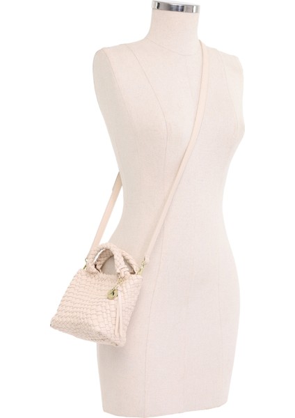 CAPORRAMINI 5FX Bej Kadın El Çantası