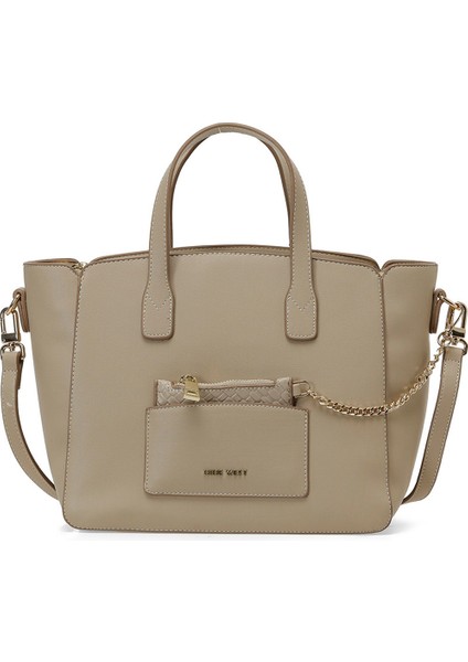 BRENDOHANDY 5FX NUDE. Kadın El Çantası