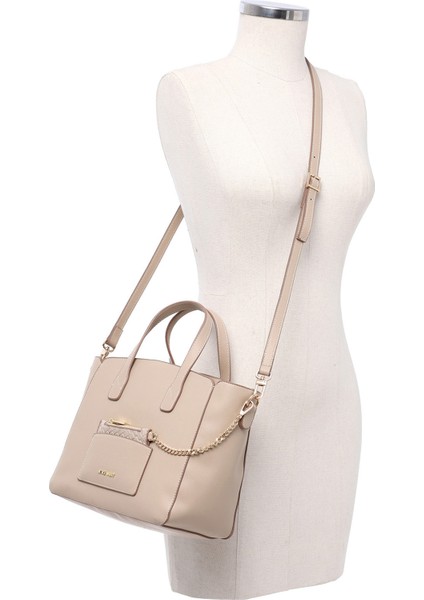 BRENDOHANDY 5FX NUDE. Kadın El Çantası