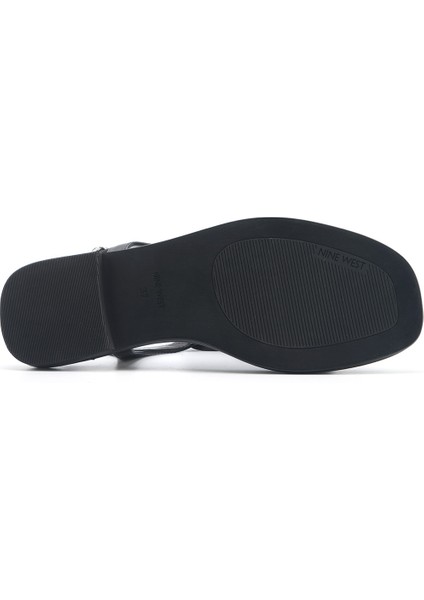 Orıel 5fx Siyah Kadın Düz Sandalet