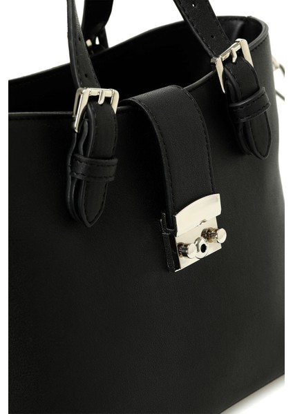 ALBENGA 5FX Siyah Kadın El Çantası