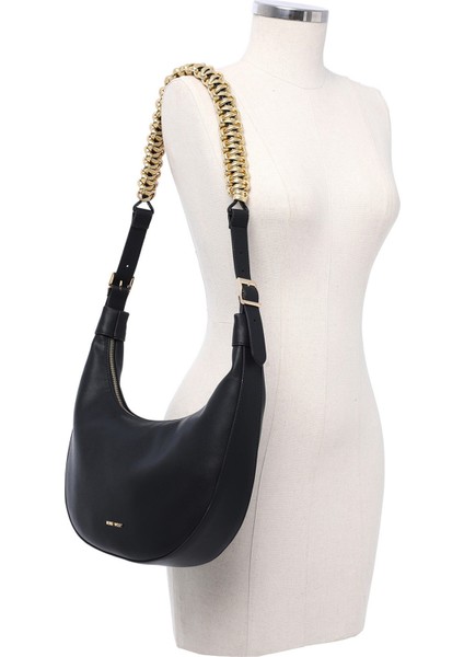 Nonnamana 5fx Siyah Kadın Çapraz Çanta