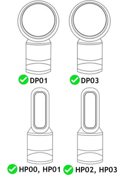 Hepa Filtre Dyson HP00/HP01/HP02/HP03/DP01/DP03 Saf Soğuk Fan Hava Temizleme Cihazı 3 Adet Için Uyumlu (Yurt Dışından) indirimleri
