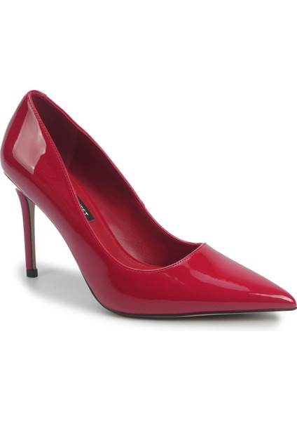 Julıana4 5pr Kırmızı Kadın Topuklu Ayakkabı