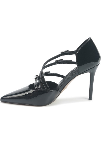 Julınt 5pr Siyah Kadın Topuklu Ayakkabı