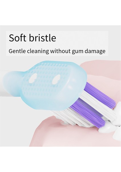 Laifen Tam Aralıklı Yedek Elektrikli Diş Fırçası Başlıkları Temiz Sürüm Parlak Beyaz Stil (Yurt Dışından) fırsatları