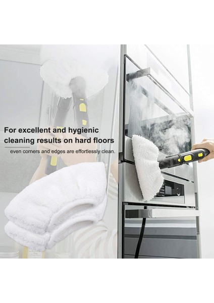 8 Paket El Aleti Havlu Kumaş Kapakları, El Nozulu Için, Karcher Buharlı Temizleyici Için Sc 2, Sc 3, Sc 4, Sc 5 (Yurt Dışından) fırsatları