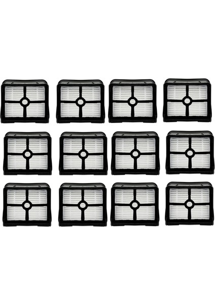 Speedfox Nano Nanopro Yıkama Zemin Makinesi Yedek Yedek Parçalar Için Haier D3 Için 12 Pcs Hepa Filtresi (Yurt Dışından)