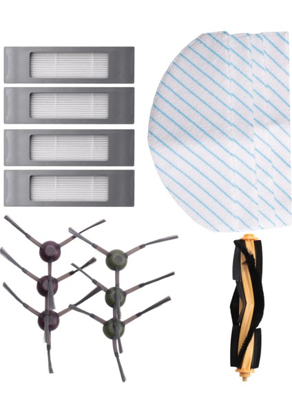 Ecovacs Deebot Ozmo T9 Için 15 Aksesuar, 1 x Ana Fırça, 6 Xside Fırça, 4 x Filtre, 4 x Deebot Ozmo T9 Için Mendil (Yurt Dışından) fiyatları