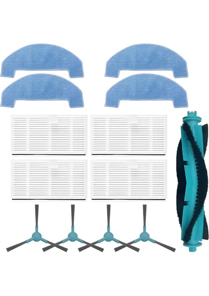 Cecotec Conga 7690 Immortal Max Elektrikli Süpürge Yedek Parçaları Için Ana Fırça Yan Fırça Hepa Filtre Paspas Bezi (Yurt Dışından) indirimleri