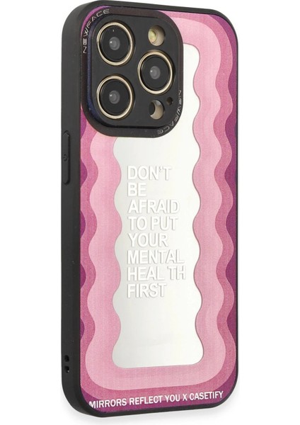 iPhone 12 Pro Kılıf Mirror Desenli Kapak - Mirror - 11-(5796) - BKS8265-4257