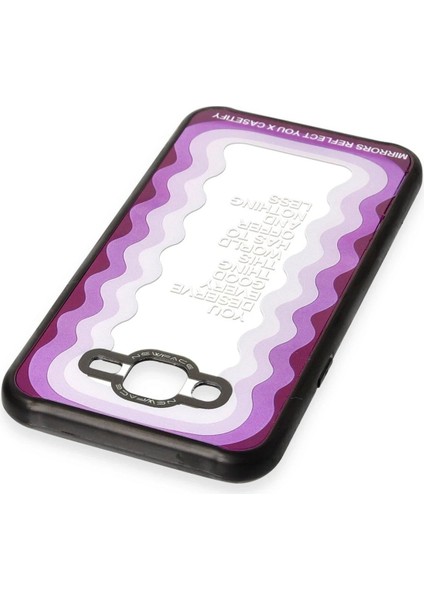 Samsung Galaxy J7 Kılıf Mirror Desenli Kapak - Mirror - 5-(5796) - BKS4365-6687 modelleri