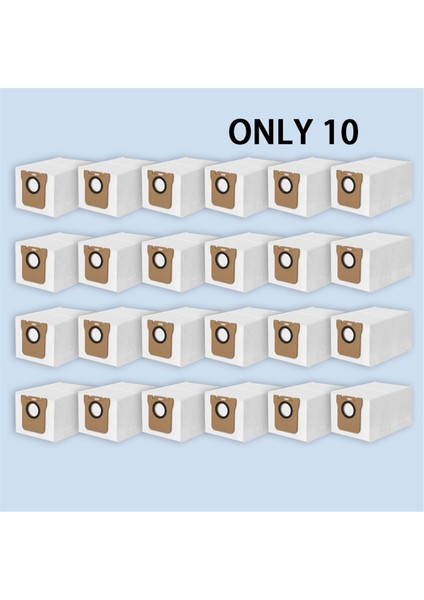 Xiaomi Mijia M40 D110CN Yedek Parça Aksesuarları Sarf Malzemeleri Toz Torbası ile Uyumlu 10 Adet Toz Torbası (Yurt Dışından) fırsatları