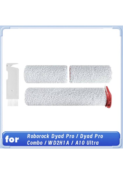 Roborock Dyad Pro / Dyad Pro Combo / WD2H1A / A10 Ultra Combo Islak ve Kuru Elektrikli Süpürge Için Fırça Silindiri Parçaları (Yurt Dışından)