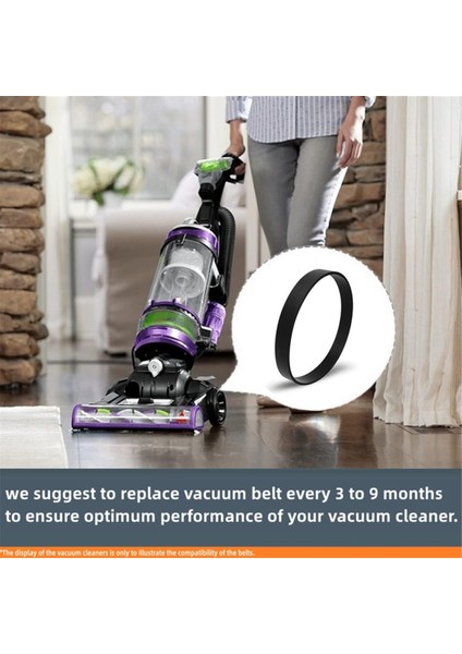 Bissell Model 2252, 2253, 2254, 22543, 2255, 2256, 2258, 2259, 2260, 2316, 1309, 1790, 1793 Yedek Parçaları Için Vakum Kayışı Değişimi (Yurt Dışından) fiyatları