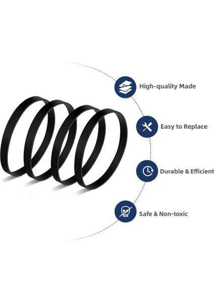 Bissell Model 2252, 2253, 2254, 22543, 2255, 2256, 2258, 2259, 2260, 2316, 1309, 1790, 1793 Yedek Parçaları Için Vakum Kayışı Değişimi (Yurt Dışından) modelleri