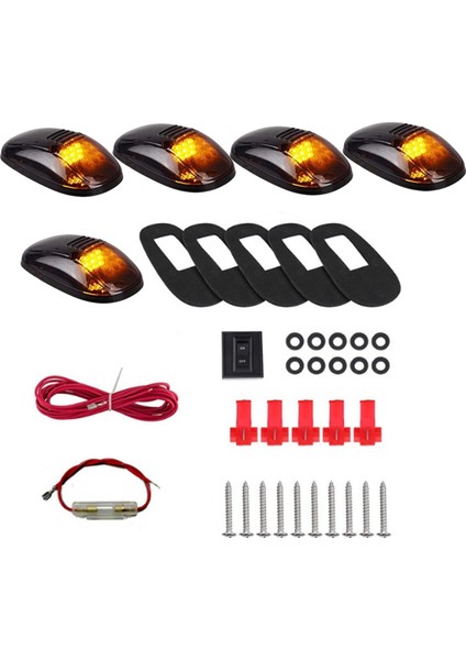 Kamyon Suv LED Dc 12V Araba Işıkları Için 9 LED Araba Kabini Tavan Işaret Işıkları (Yurt Dışından) fiyatları