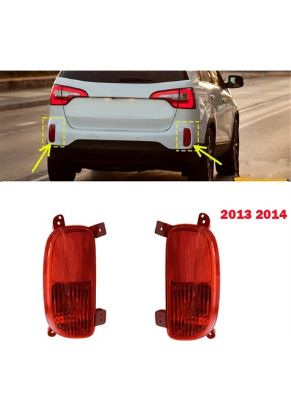 92406-2P850 Sorento 13-14 Için Arka Tampon Sis Uyarı Stop Lambaları (Yurt Dışından)