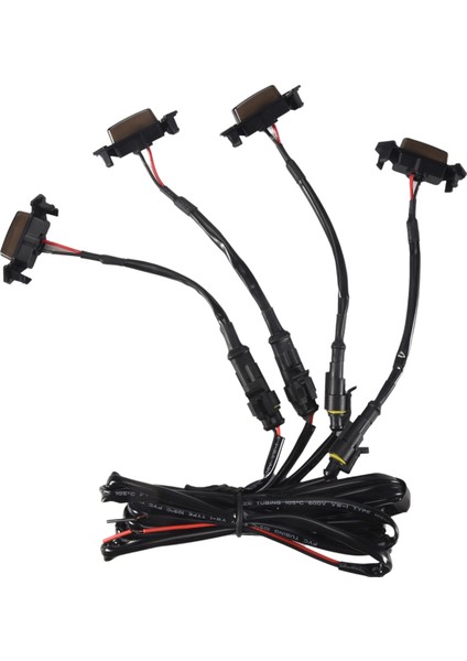 2016-2021 Için Toyota Tacoma Trd Pro / 2019-2021 Rav4 LED Front Grille Füme Amber Işık Gündüz Işık Lambası (Yurt Dışından) modelleri