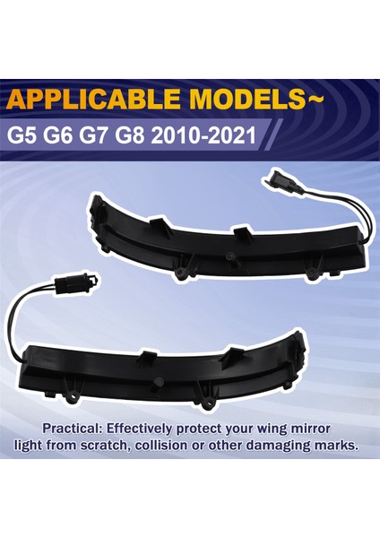 Araba Siyah Dikiz Aynası Sinyal 5C6949101 5C6949102 (Yurt Dışından) fırsatları