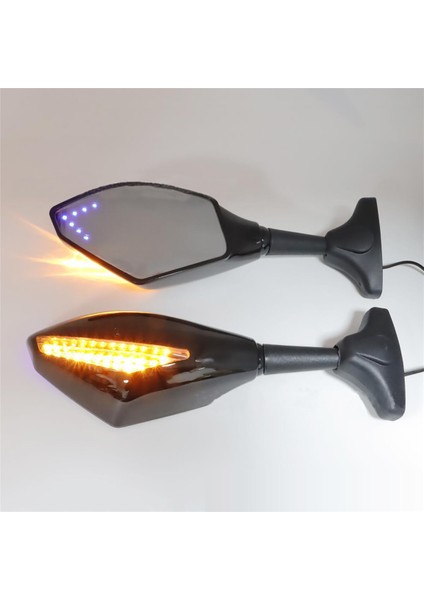 Yzf R1 R6 Fz1 Için Işıklı Motosiklet LED Dikiz Aynası (Yurt Dışından) indirimleri