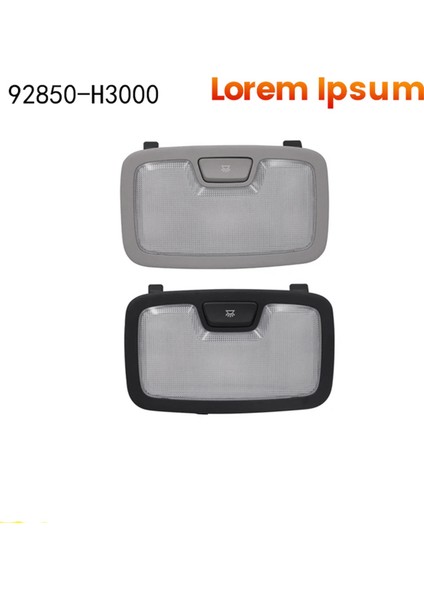 Okuma Işığı Grubu 92850-H3000 4 Ql Kx5 15-19 A Için (Yurt Dışından)