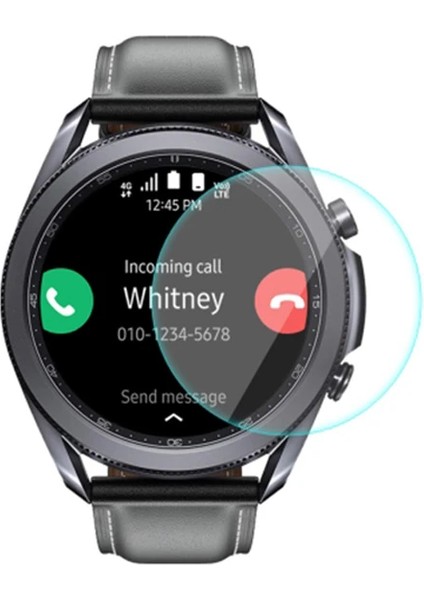 Ally Sm Galaxy Watch 3 45MM Kırılmaz Cam Ekran KORUYUCU-(5775) - BKS1887-8387