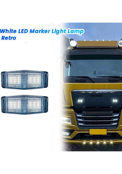 2 Adet Ön Çift Brülör Gösterge Lambası Erkek A Için (Yurt Dışından)