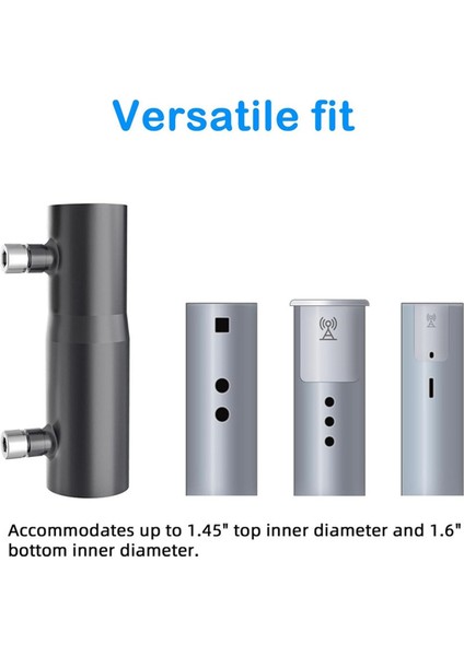 Starlink Boru Adaptörü Için, Alüminyum Alaşım Ağır Dermi Uydu Internet Kutup Montaj Braket Montaj Kiti Çatı Duvarı Için (Yurt Dışından) indirimleri