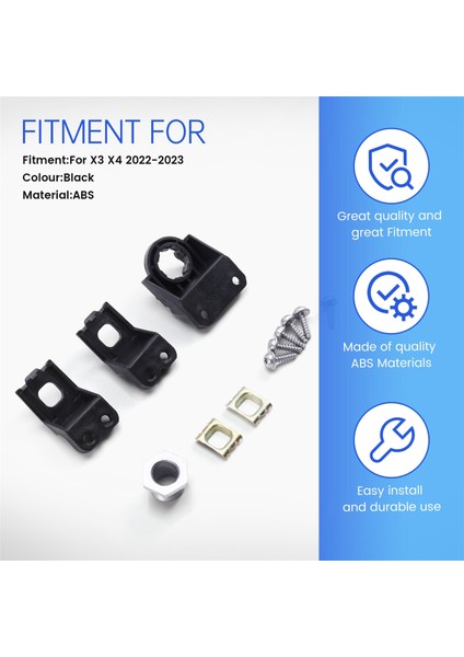 Araba Far Donanım Kiti Ön Tampon Far Onarım Kiti 63115A0E5E5 Bmw X3 X4 2022-2023 (Yurt Dışından) indirimleri