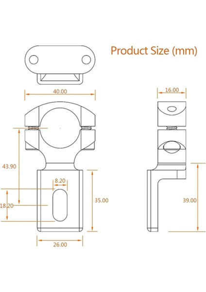 2pcs Evrensel Gidon 22MM Motosiklet Far Braketi Spot Işığı Tutucu Tüp Kelepçesi Cafer Chopper, TG80 (Yurt Dışından) modelleri