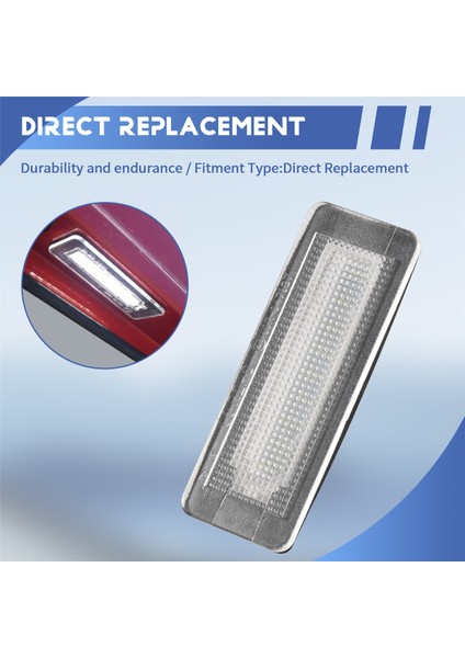 Iki Coupe Cabrio Için Benz Smart Için Araba LED Plaka Işığı 450 451 (Yurt Dışından) indirimleri