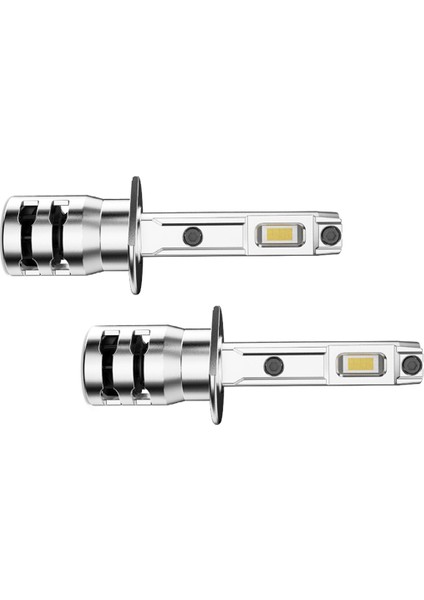 2 Adet Mini Diyot Kamyon Otomatik Lambaları 6000LM 25W H1 LED Far 6000K (Yurt Dışından)