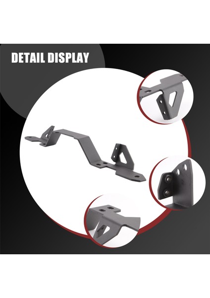 Motosiklet Sisi Fig Fids Yardımcı Braket Işık Montajları Yamaha Için Spotlight Tutucu XT1200Z Xtz 1200 Süper Tenere 2014- (Yurt Dışından) indirimleri