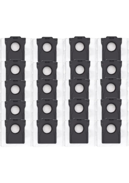 20PCS Dreame X30 Pro Için Toz Çantası / X30 Pro Ultra S30 Robot Vakum Temizleyici Yedek Parçalar (Yurt Dışından)