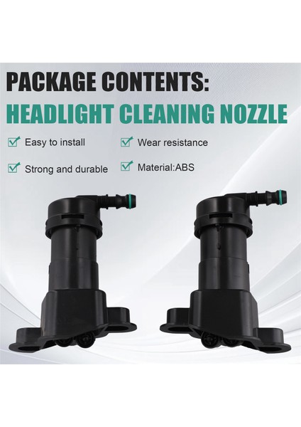 L&amp;r Araç Far Temizleme Yıkayıcı Sıvı Jet Far Far Yıkayıcı Nozul Audi A4 B7 S4 Avant 2007-2009 (Yurt Dışından) indirimleri