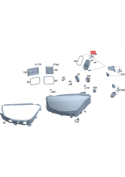 Sağ Far LED Modül Kontrolü A1769066600 A-Serisi Için (Yurt Dışından) fırsatları